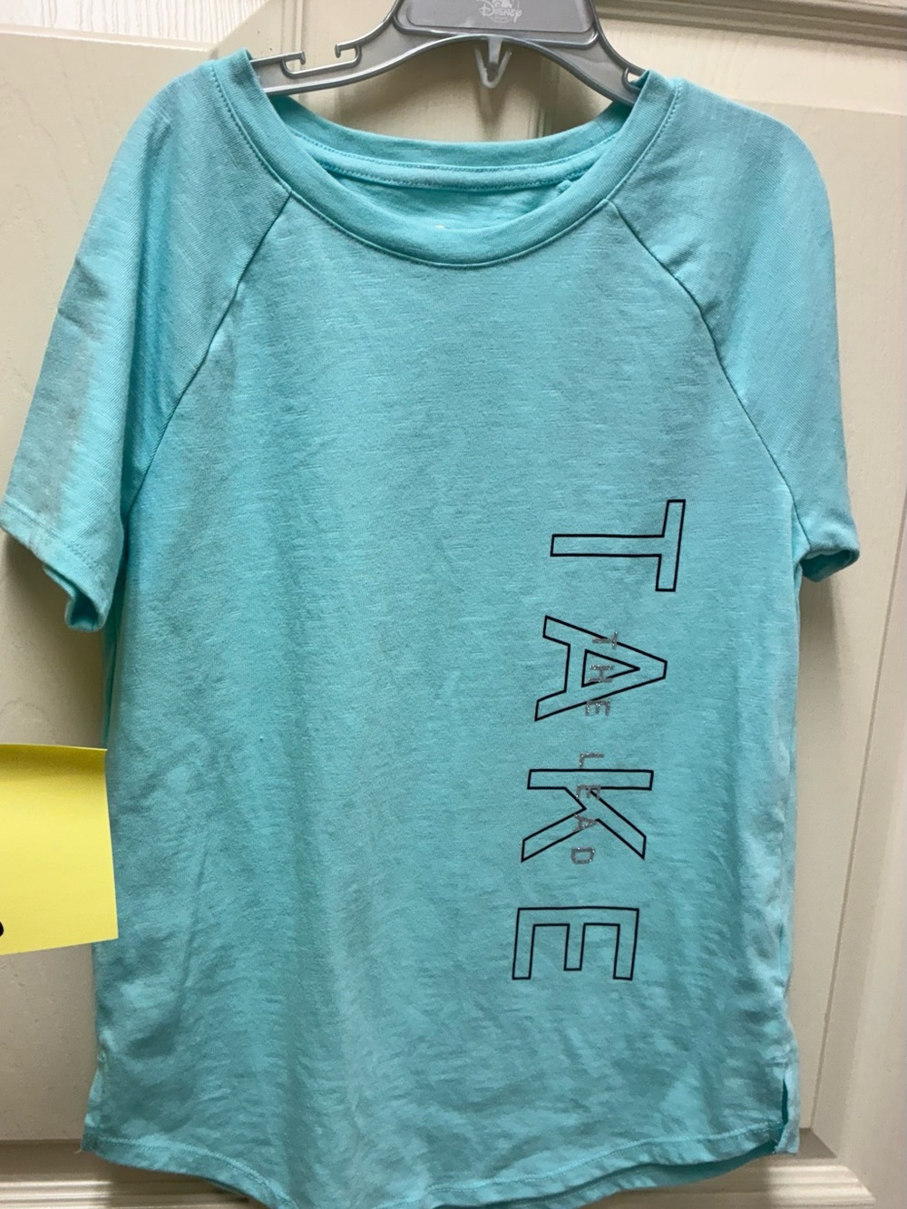 Girls' Teal 'TAKE the Lead’ Short Sleeve Top
